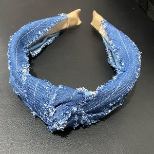 Denim Knotted Headband Hairband Hair Accessory